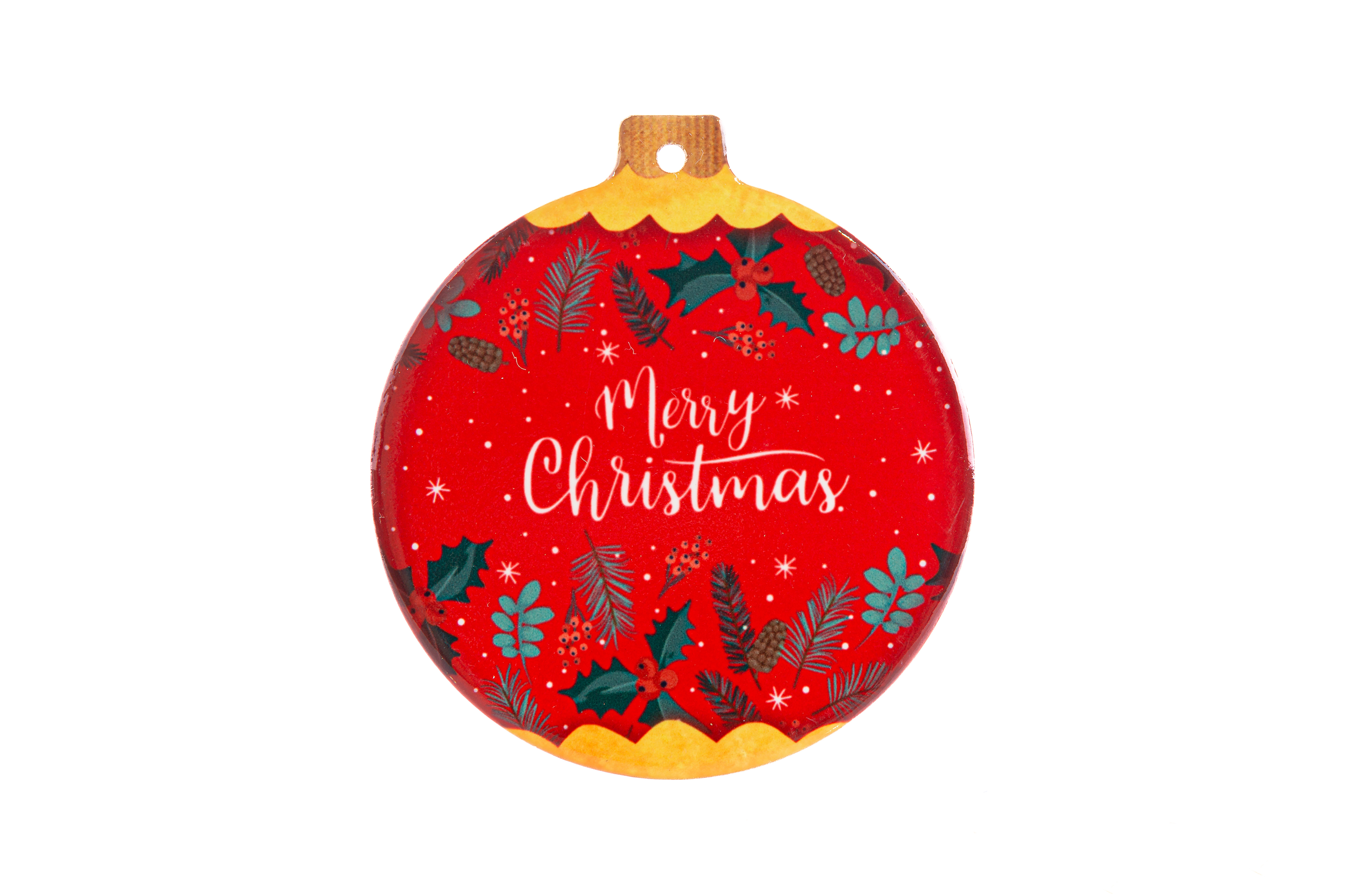 Poggia Moka in ceramica Merry Christmas - 10.5x11 cm - Le Stelle