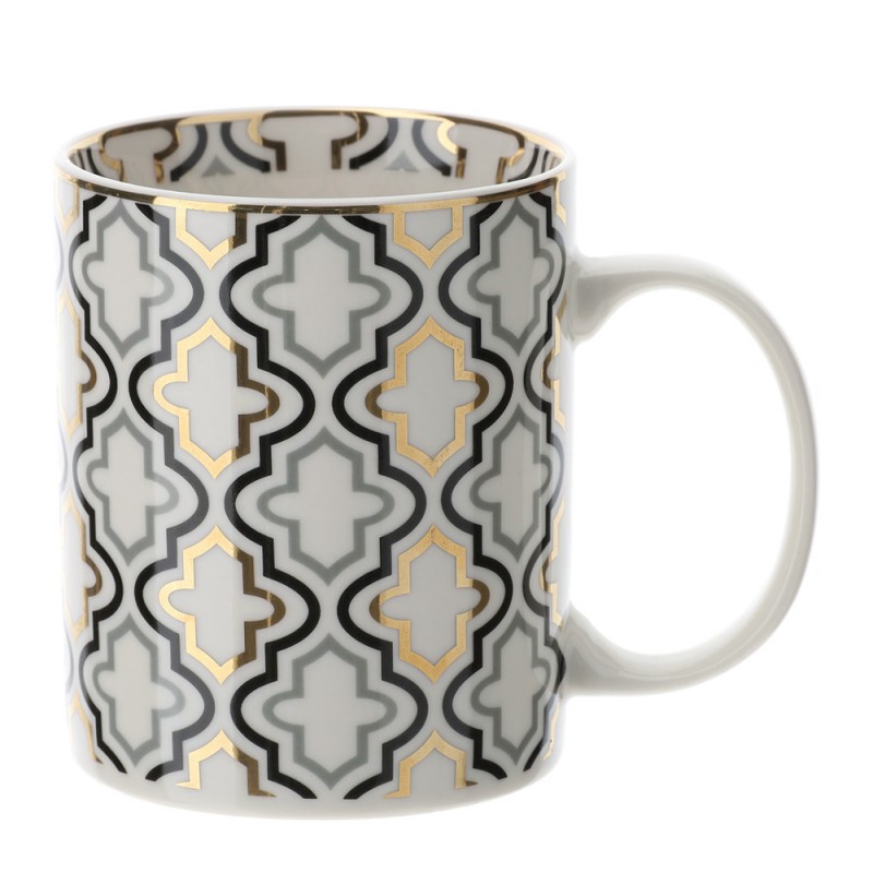 Mug in porcellana linea Marrakech - 10x8 cm - Hervit
