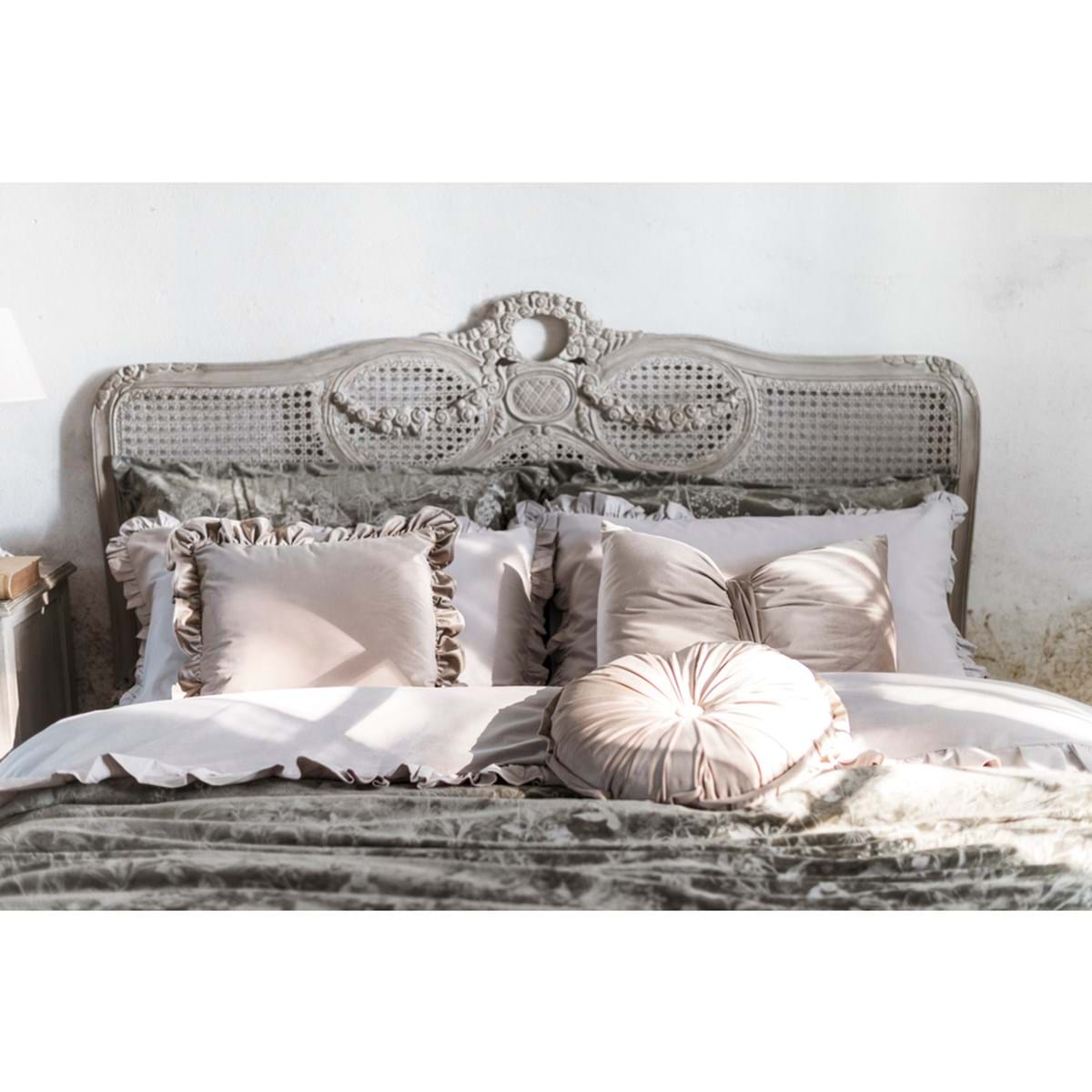 Trapunta matrimoniale 260x260 cm + 2 copriguanciali 50x80 cm - Collezione 2022 - Blanc Mariclò - Foto 3