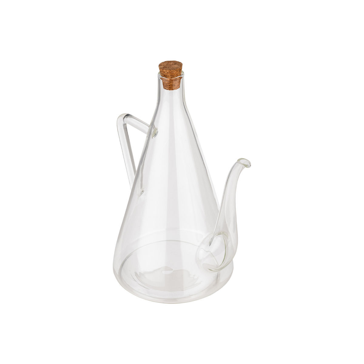 Oliera in vetro con tappo in sughero 400 ml - Estia
