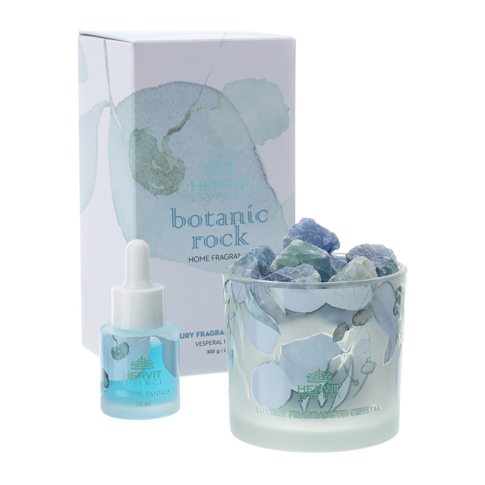 Profumambiente con pietre e gocce rock - linea Botanic - Hervit