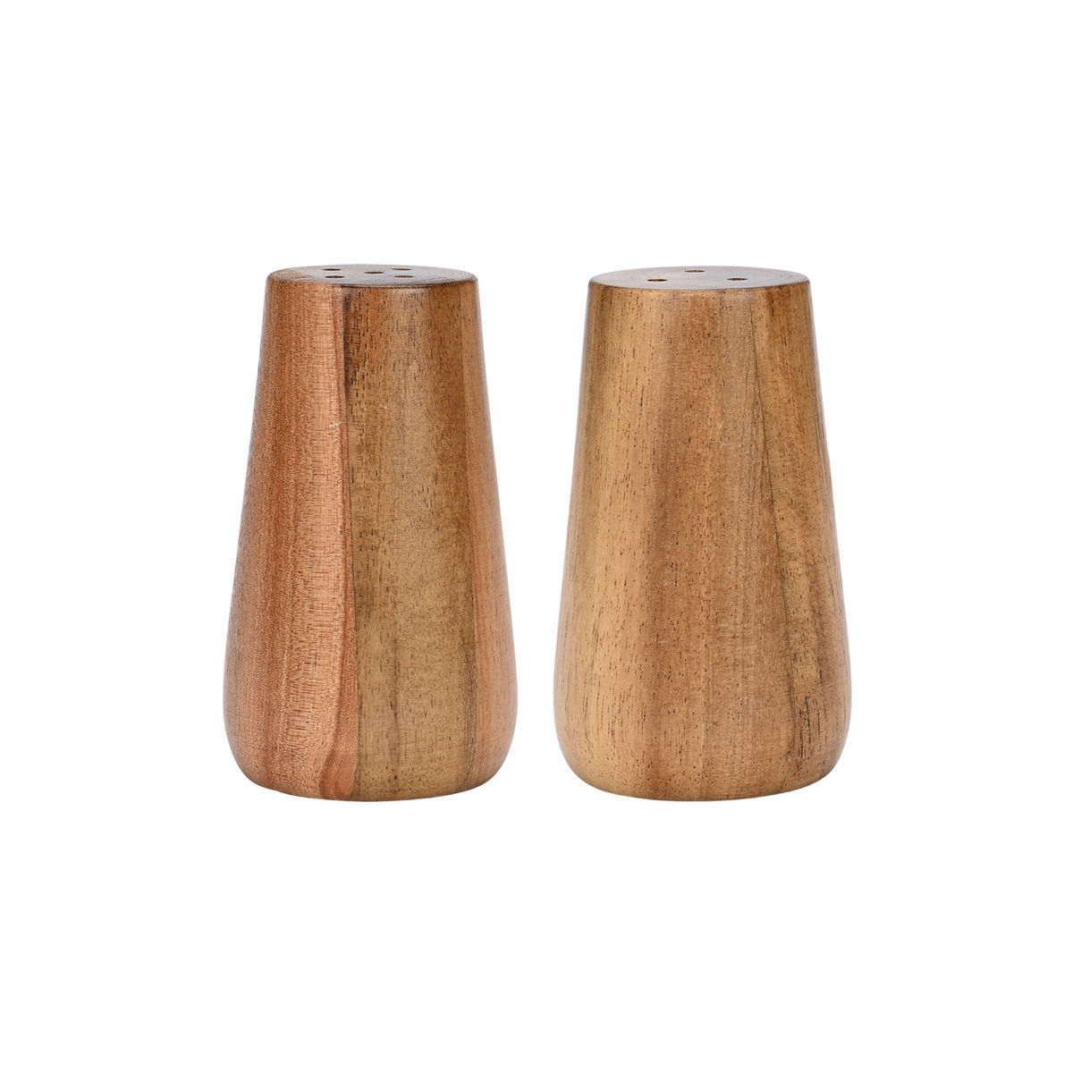 Set sale e pepe in legno di acacia - 5x8 cm - Estia