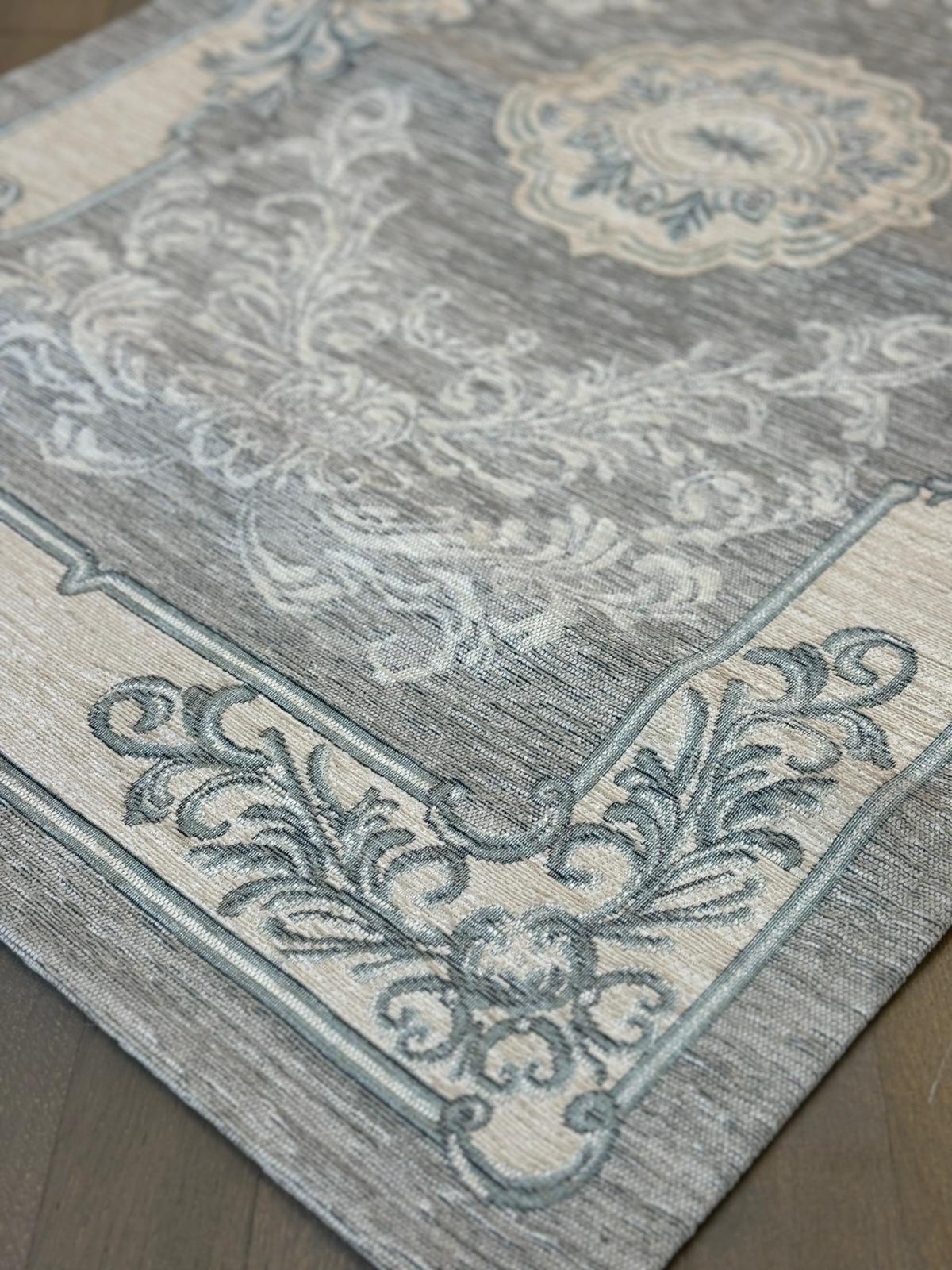 Tappeto con antiscivolo - Misura: 65x110 cm - POLVERE