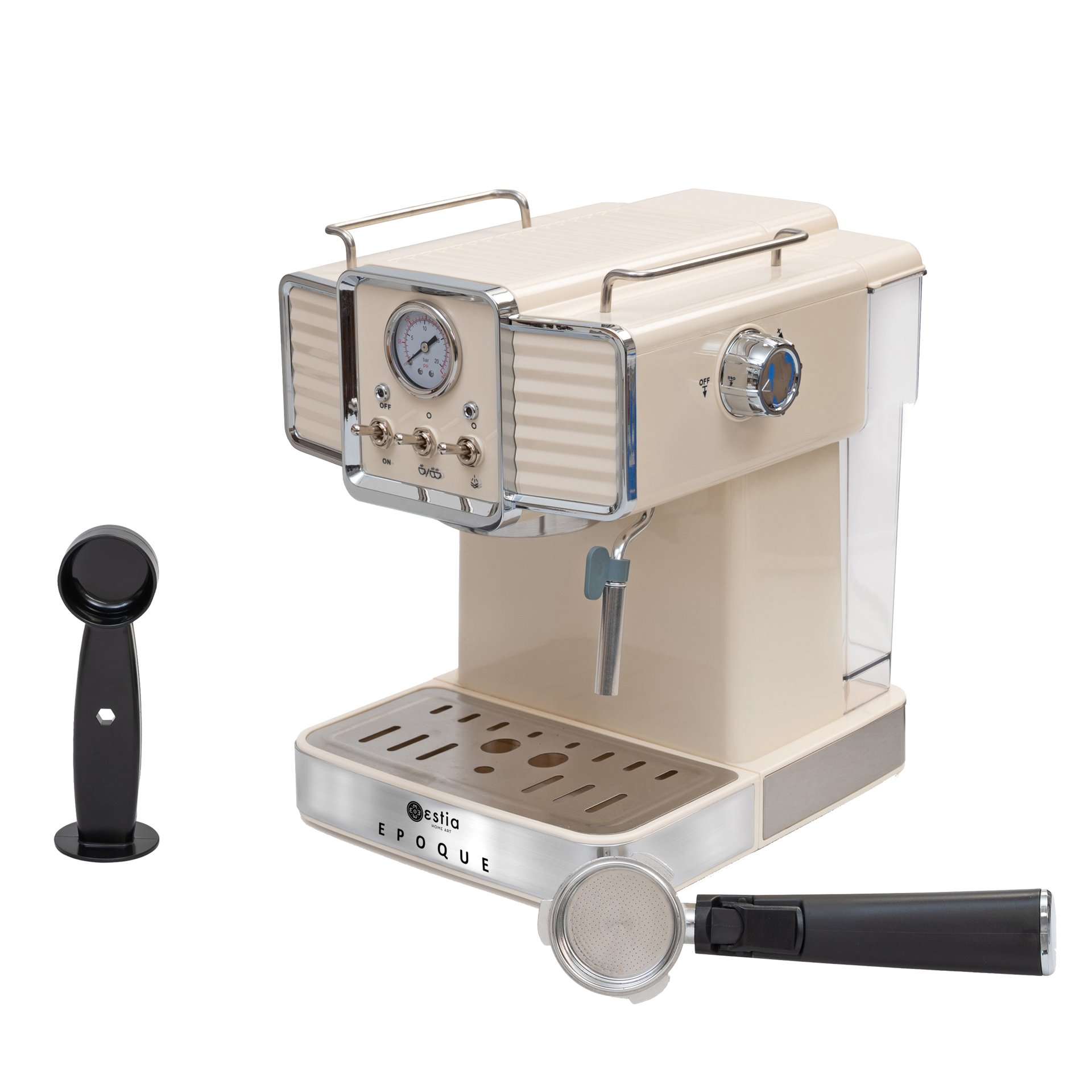 Macchina caffe' espresso retro' - 1350w - Estia