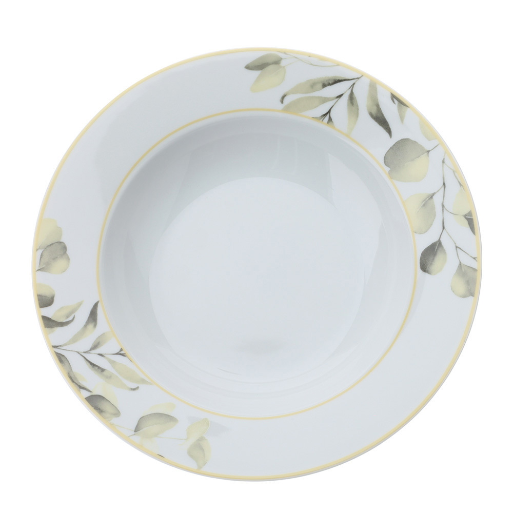 Servizio piatti 18 pz in porcellana