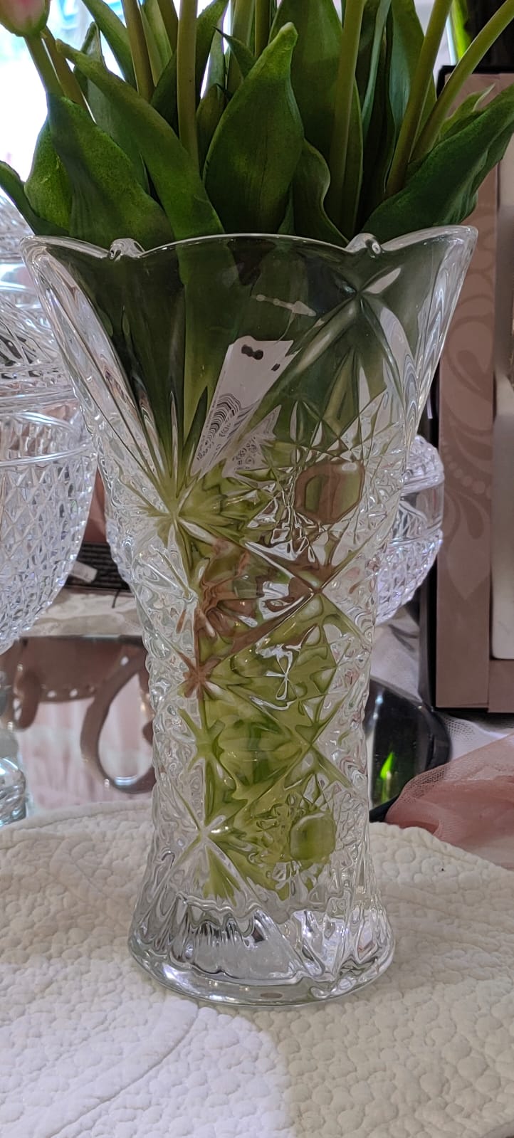 Vaso in vetro - 24 cm - edg