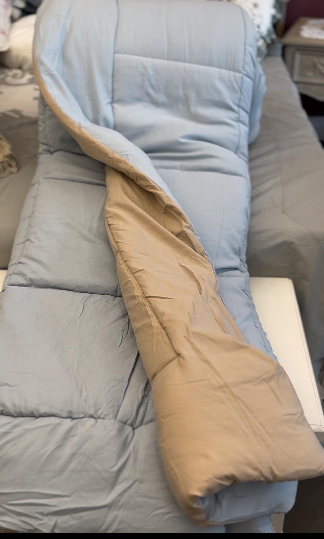 Trapunta matrimoniale double-face Cloud - 260x260 cm - 2 varianti - L'Atelier17