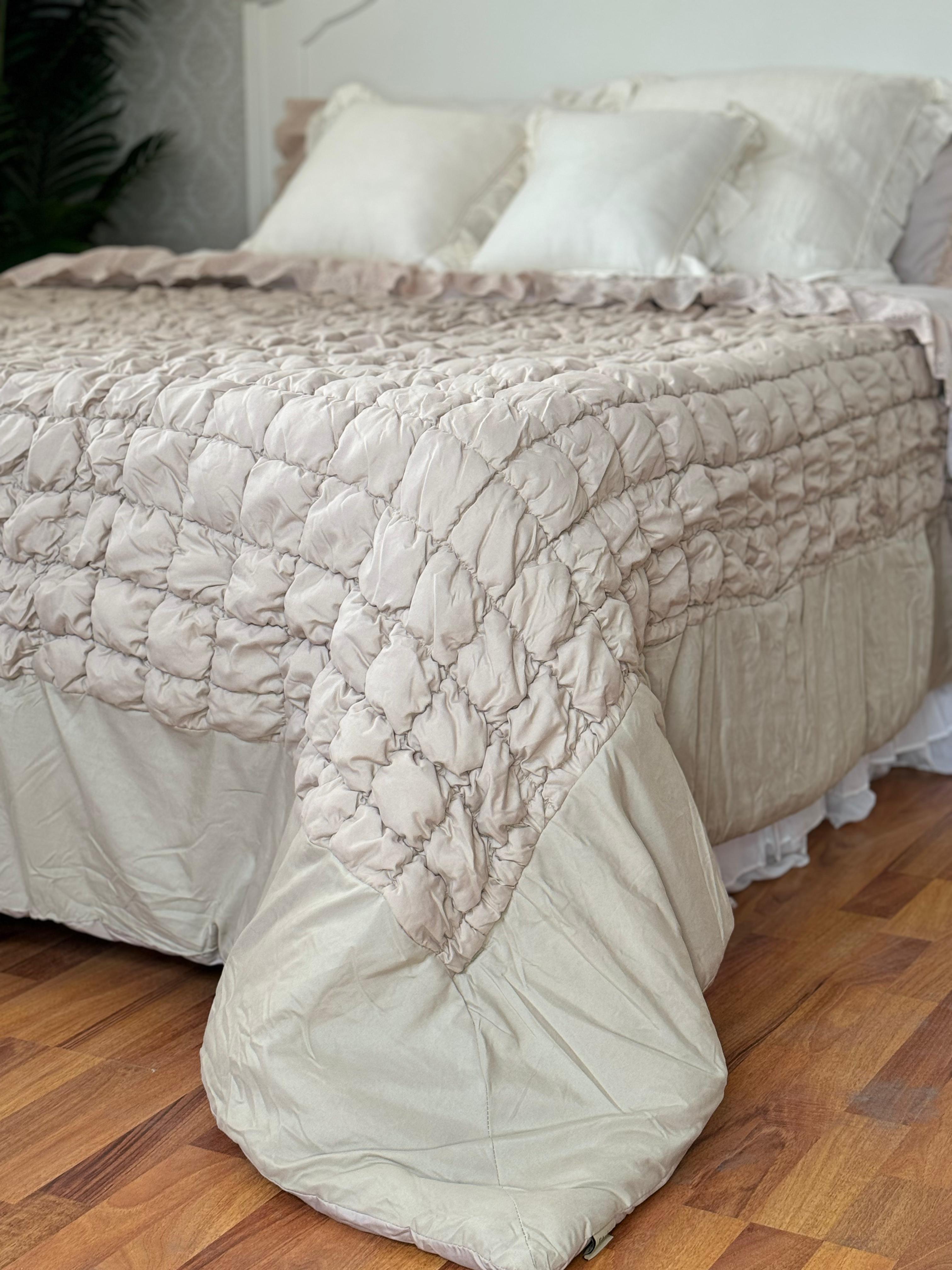 Trapunta matrimoniale BubbleBed - 260x260 cm - 2 varianti - L'Atelier17