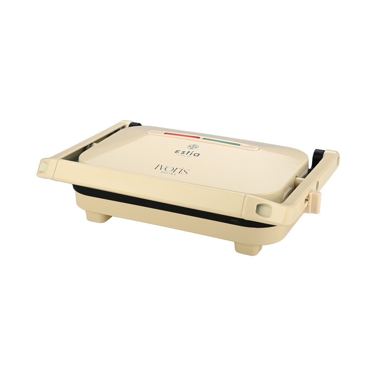 Griglia tostapane 2 fette con piastre antiaderenti - 1300 w - Estia