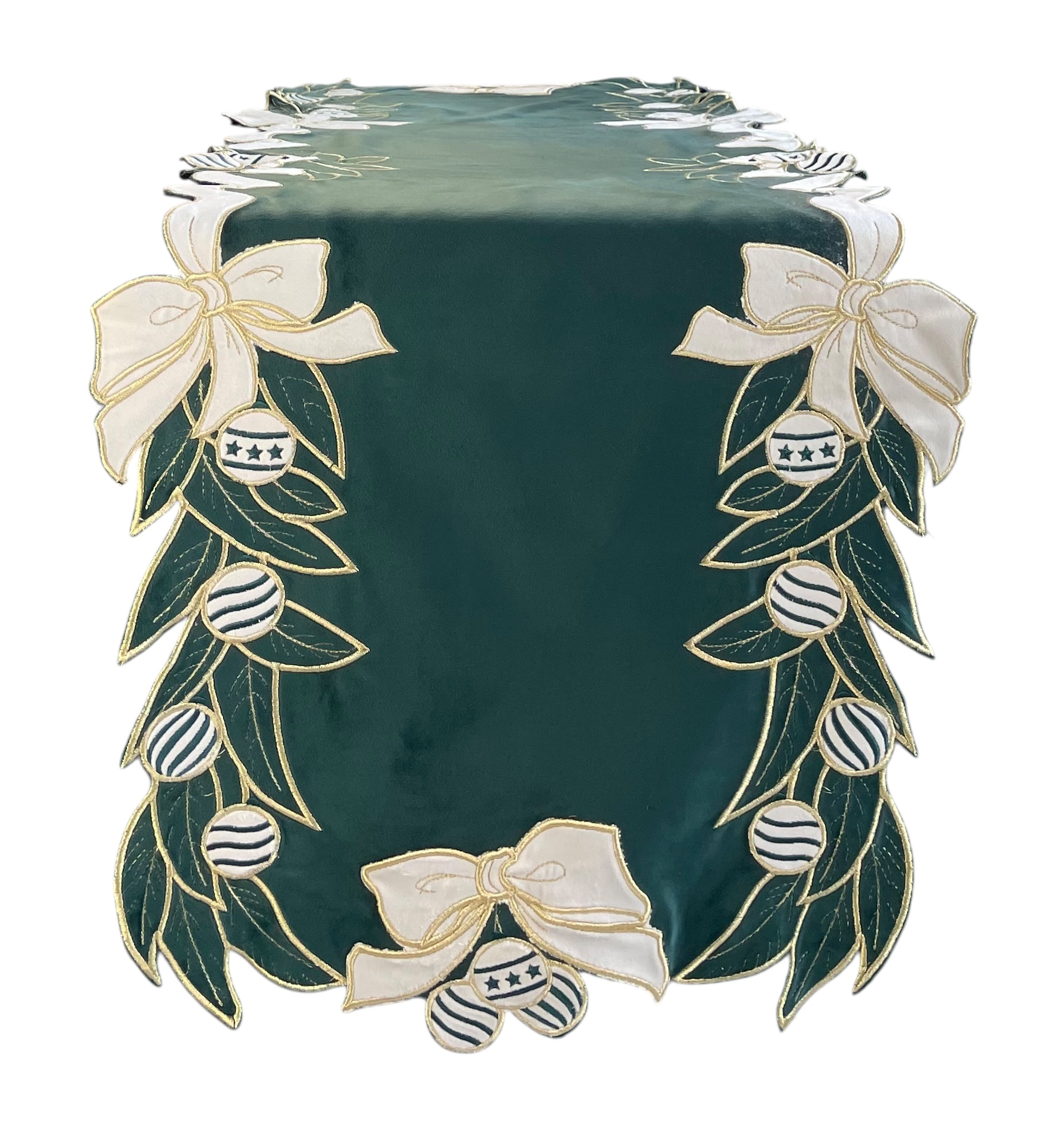 Tovaglia natalizia in velluto JOLIE - 100x100 cm - vari colori - Clodette
