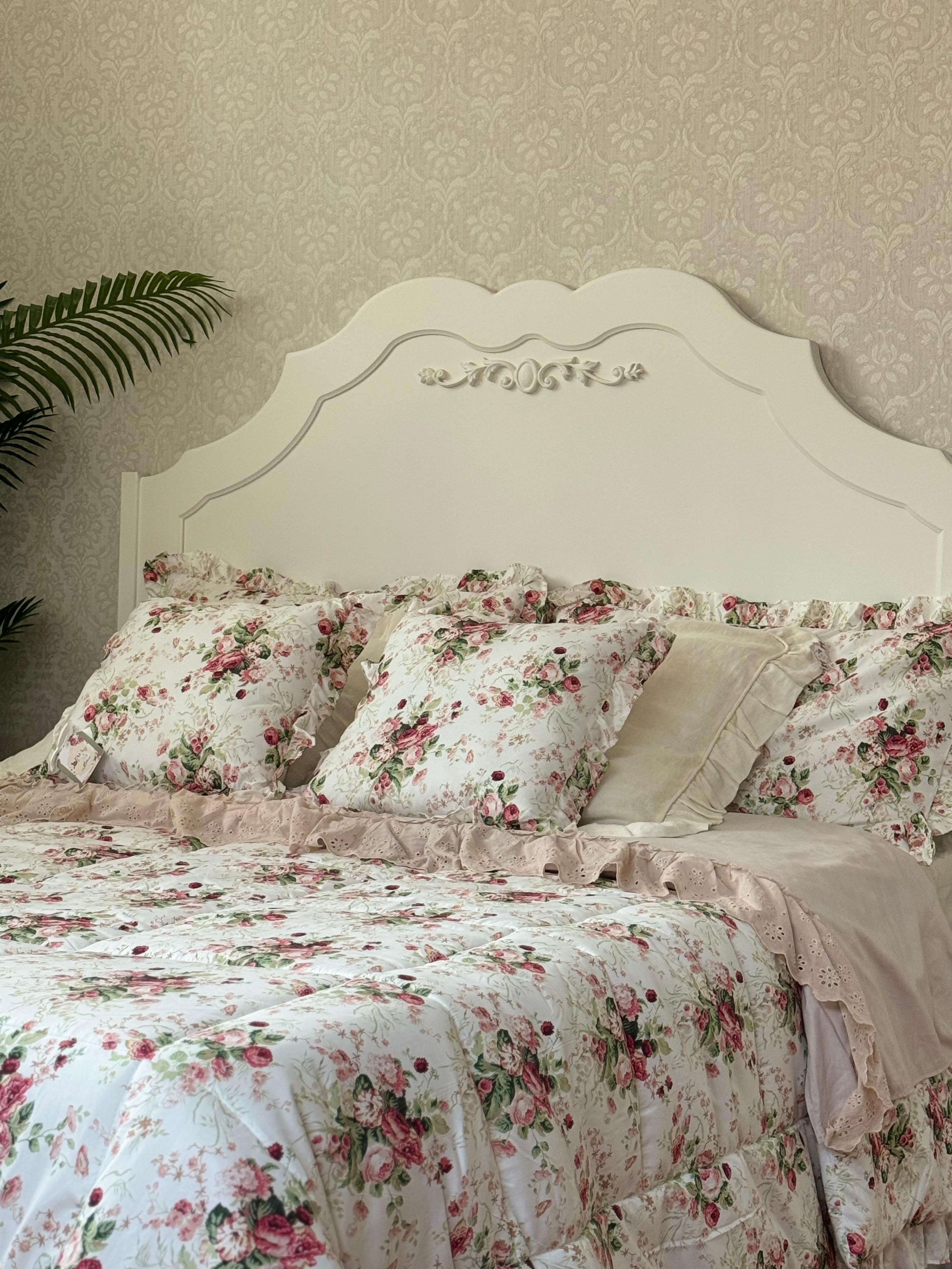 Trapunta matrimoniale Ilaria - 260x260 cm + 2 federe - L'Atelier17