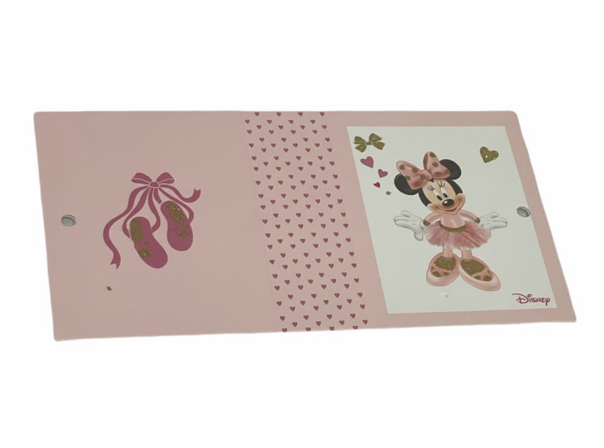 Scatola porta confetti book minnie - 9.5x7.5 cm