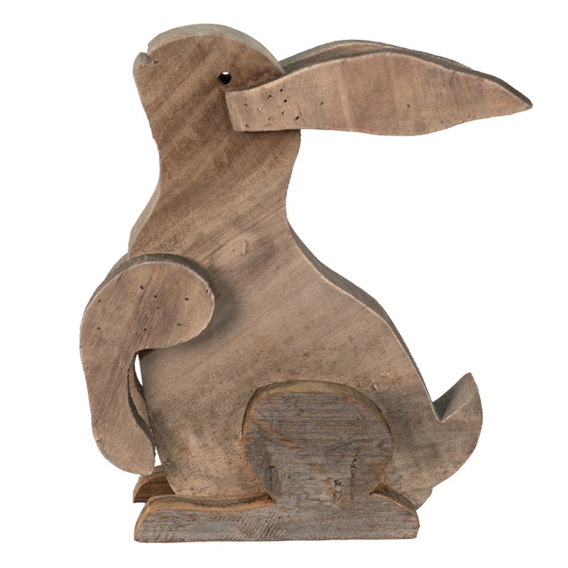 Coniglio in legno - 28x11x33 cm - Clayre&Eef