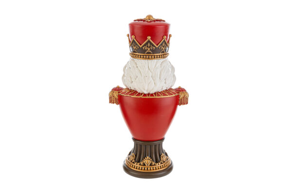 Mezzo busto schiaccianoci in resina - H.30 cm - Le Stelle