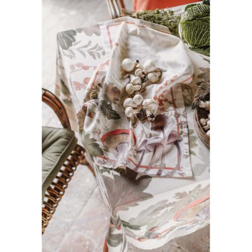 Set 2 Canovacci assortiti Blanc Mariclo Forêt Enchantée Collection 50×70 cm