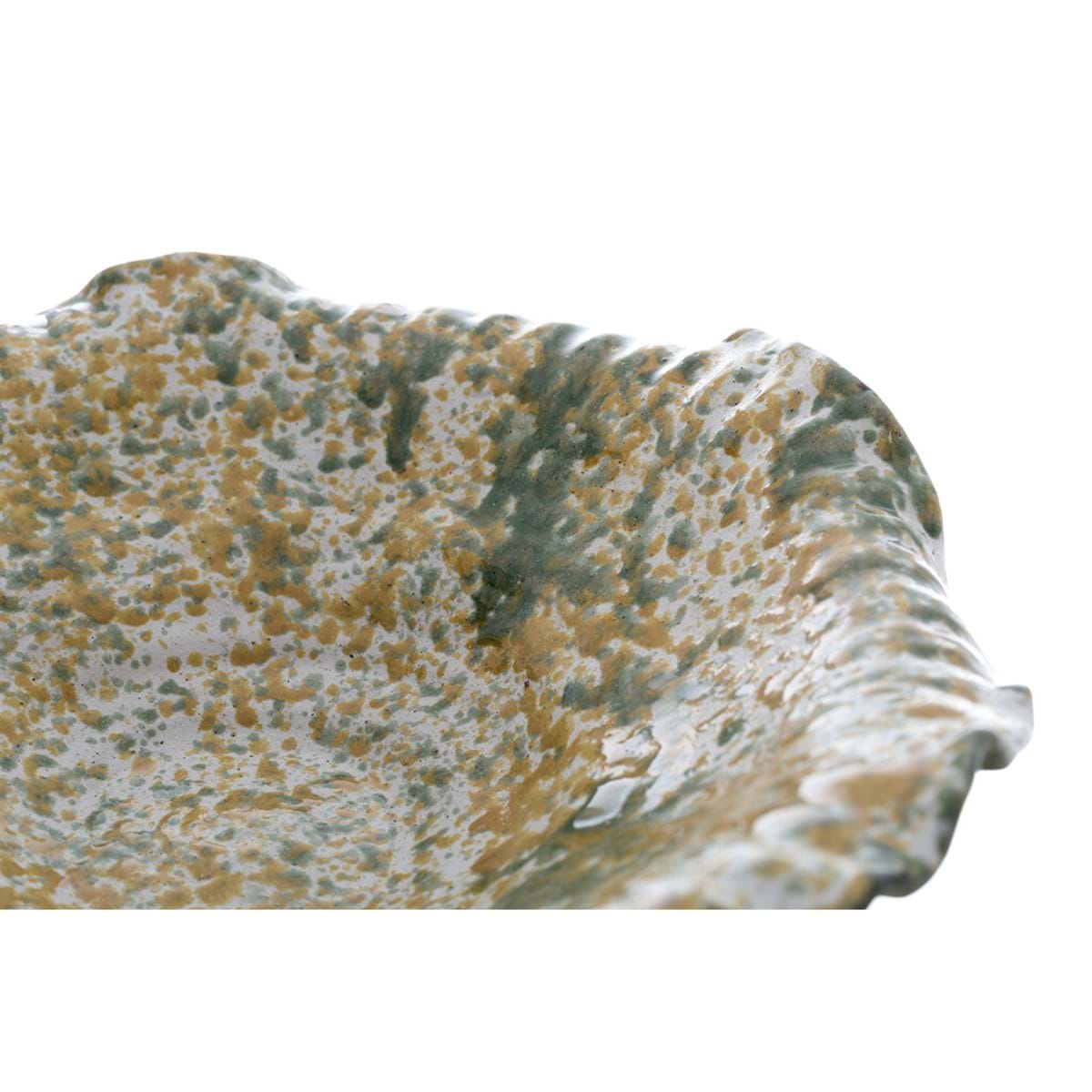 Centrotavola in ceramica - Collezione Aegeo - Diam.44 cm - Blanc Mariclo
