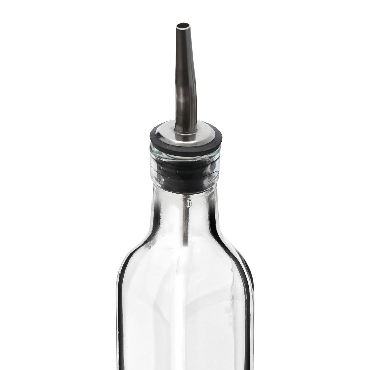 Set olio e aceto in vetro con base in legno - 2x280 ml - Estia