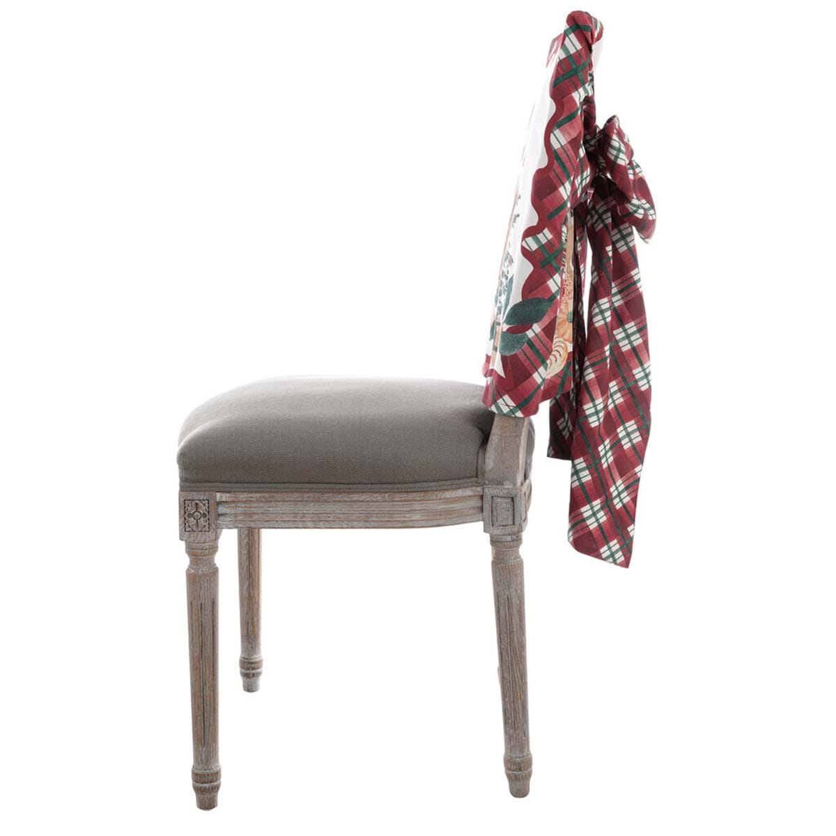Vestisedia in cotone natalizio - Collezione La patisserie - 50x50 cm - Blanc Mariclo