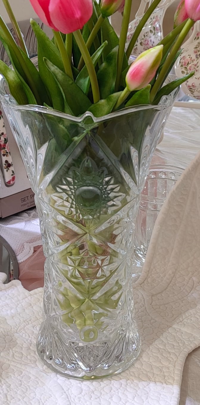 Vaso in vetro - 28 cm -  edg
