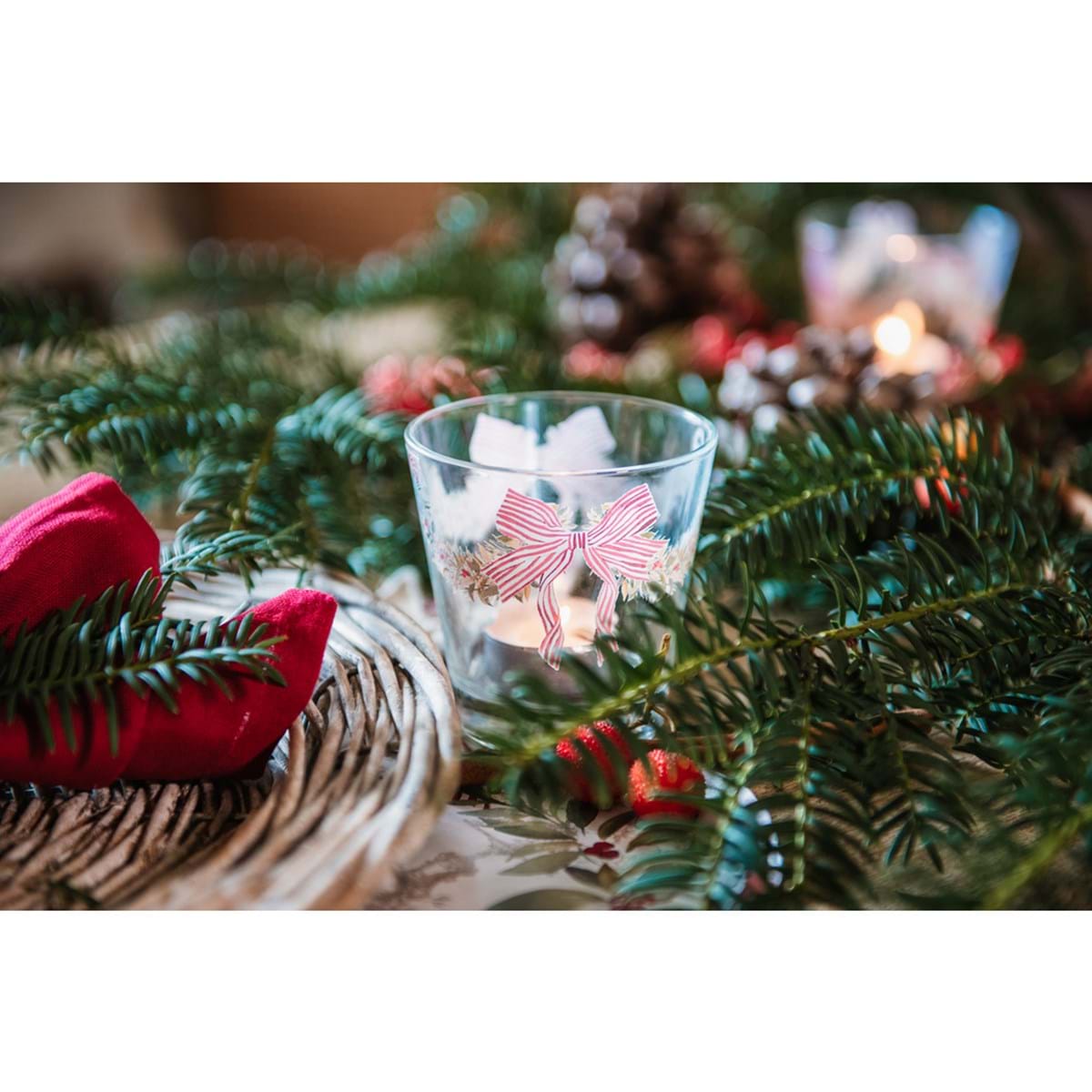 Bicchieri Thun da acqua set 6 pezzi Magico Natale