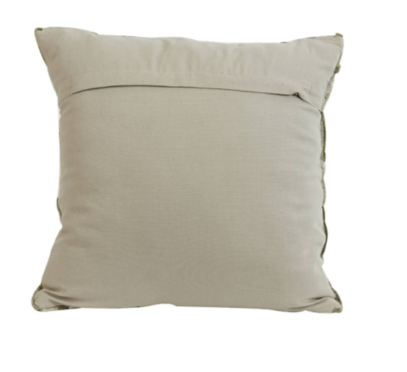 Cuscino arredo quadrato velluto mod.JEMBANA verde oliva - 45x45 cm - Light e Living
