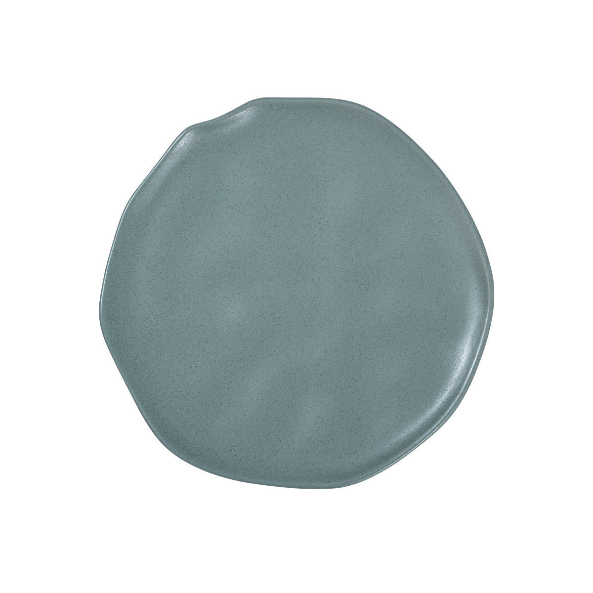 Servizio piatti 18 pz in gres  verde acquamarina - Estia