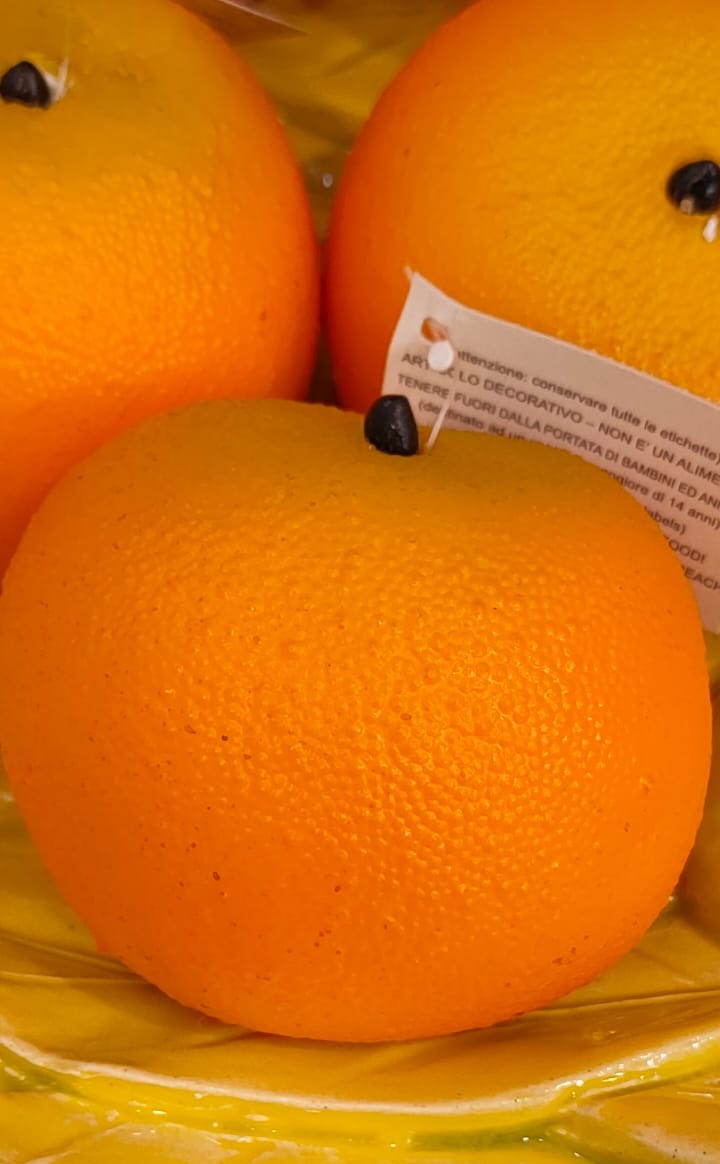 Mandarino artificiale - 5 cm