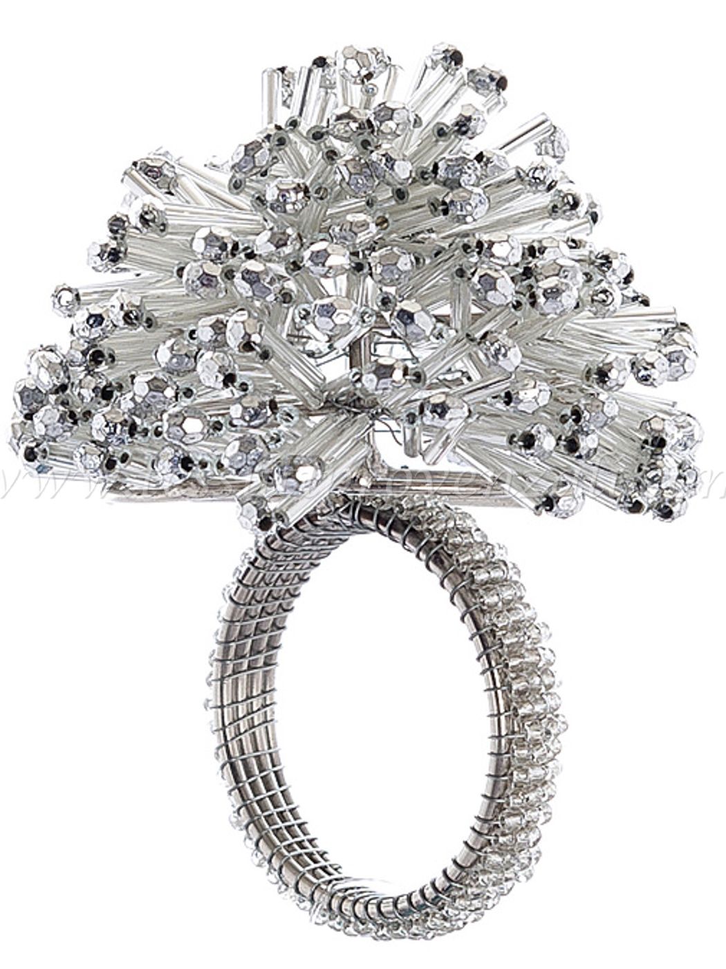 Legatovagliolo argento  - 8x8x6cm - Blanc Mariclo