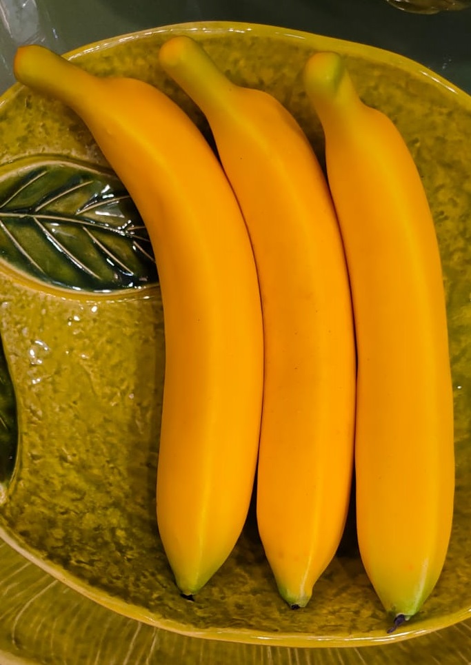 Banana artificiale - 20 cm