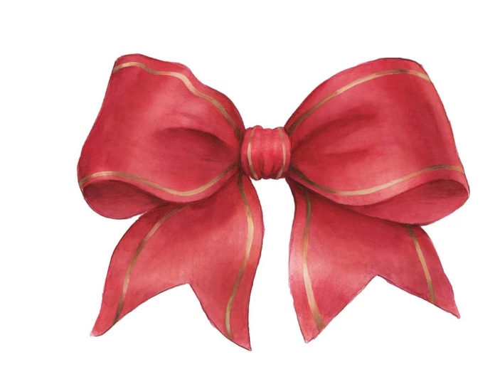Tovaglietta in vinile a fiocco Favola di Natale- 44x33 cm - Blanc Mariclo