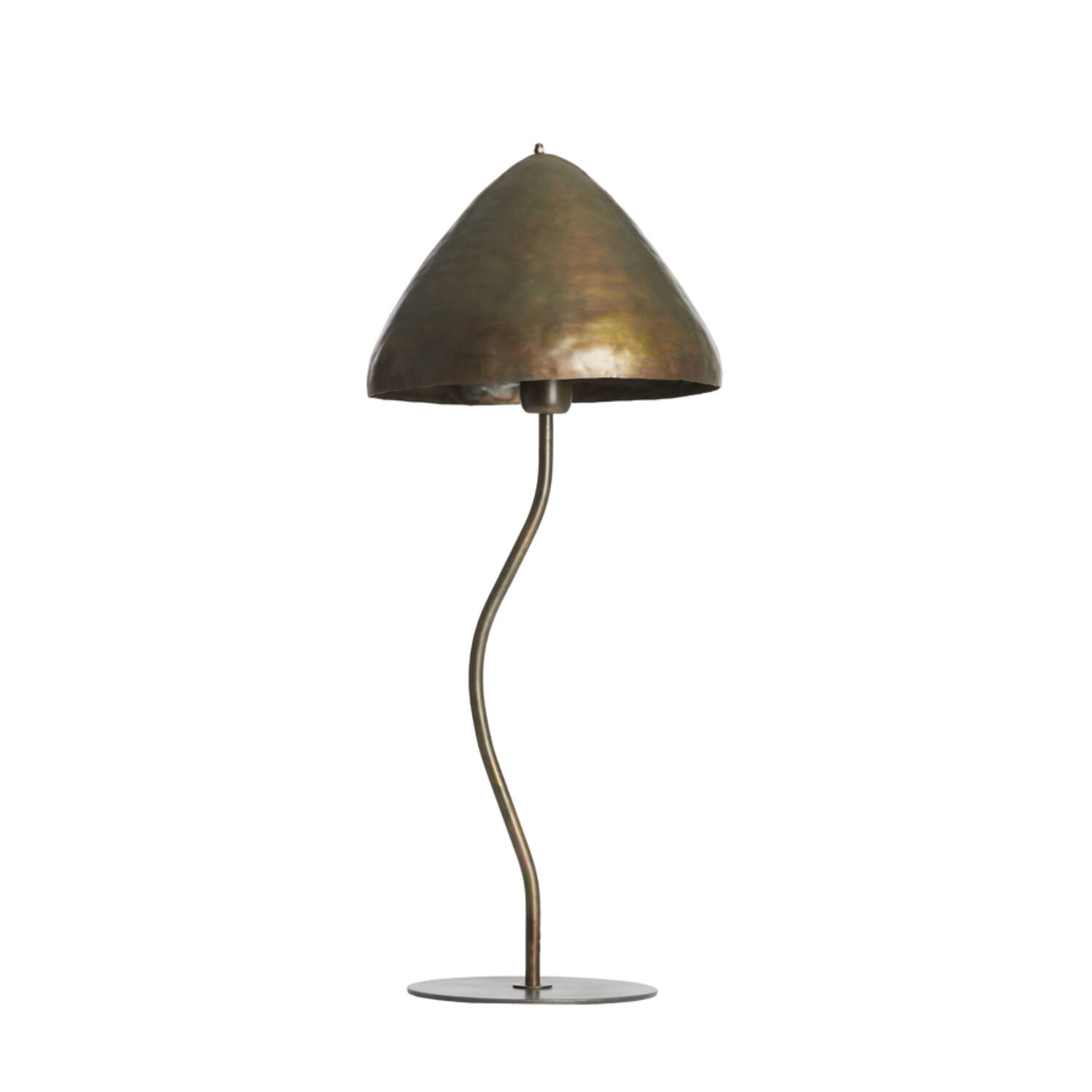 Lampada da tavolo in metallo bronzato - H.67x25 cm - Light&Living