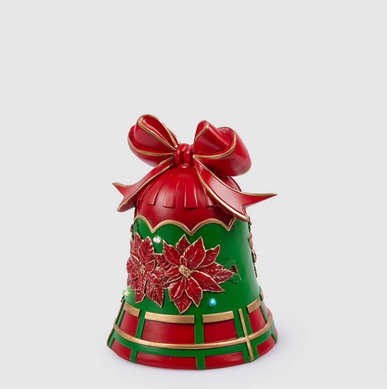 Campana in resina con miniled - H.26x20 cm - EDG