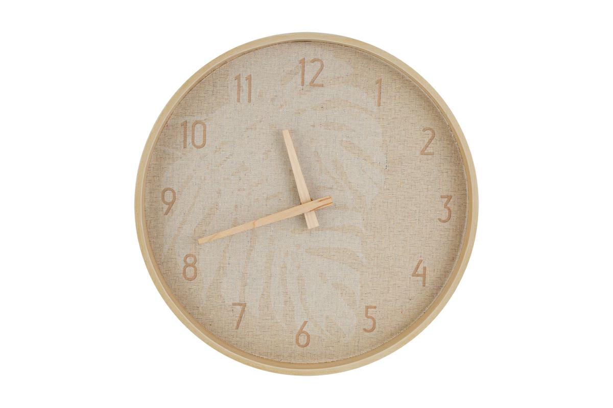 Orologio in metallo da parete - 30x30x4.5 cm - Le Stelle