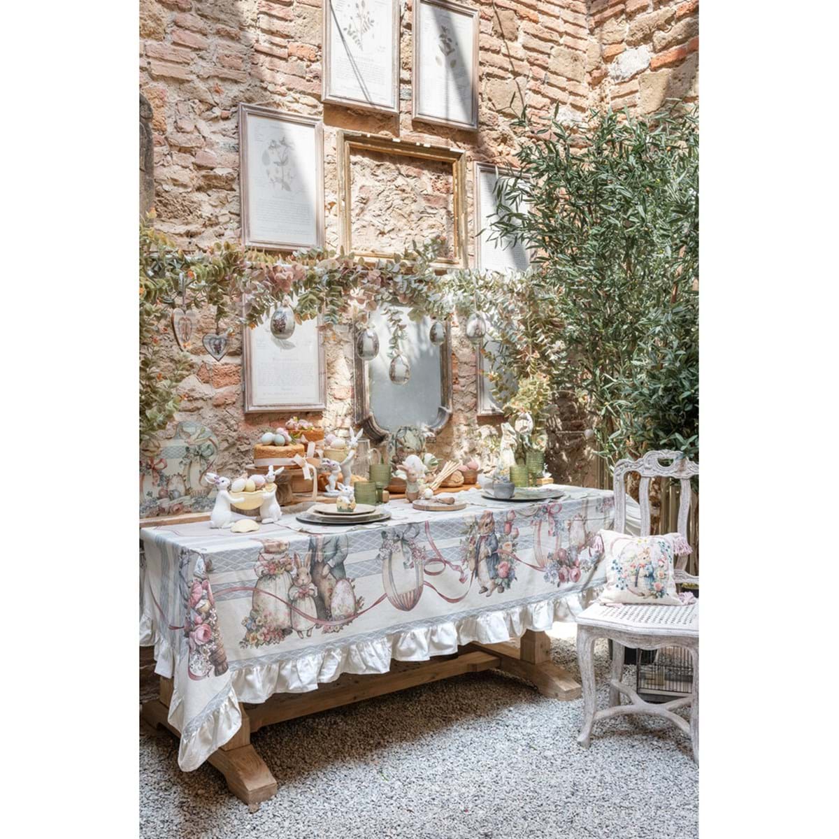 Tovaglia con gala con stampa pasquale