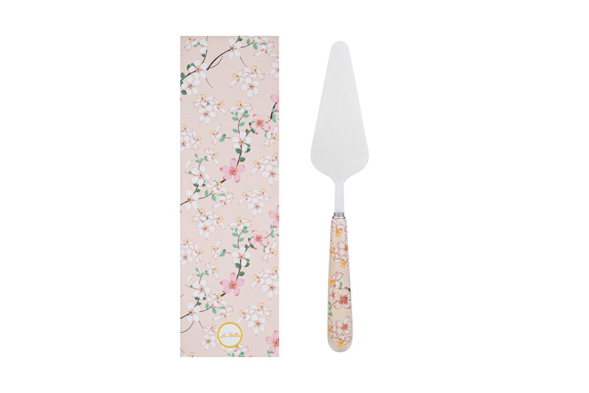 Paletta torta in ceramica Magnolia c/astuccio - H.25 cm - Le Stelle