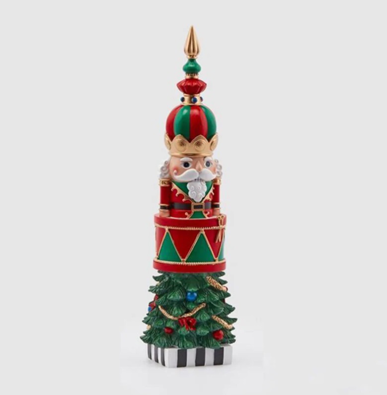 Topiary Babbo Circus in resina - 34x12 cm - EDG