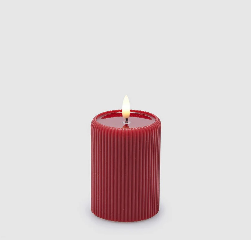 Candela led lounge moccolo - H.10x7 cm - EDG