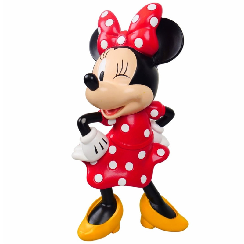 Statua decorativa Minnie che fa l'occhiolino in resina - H.30 cm -Disney