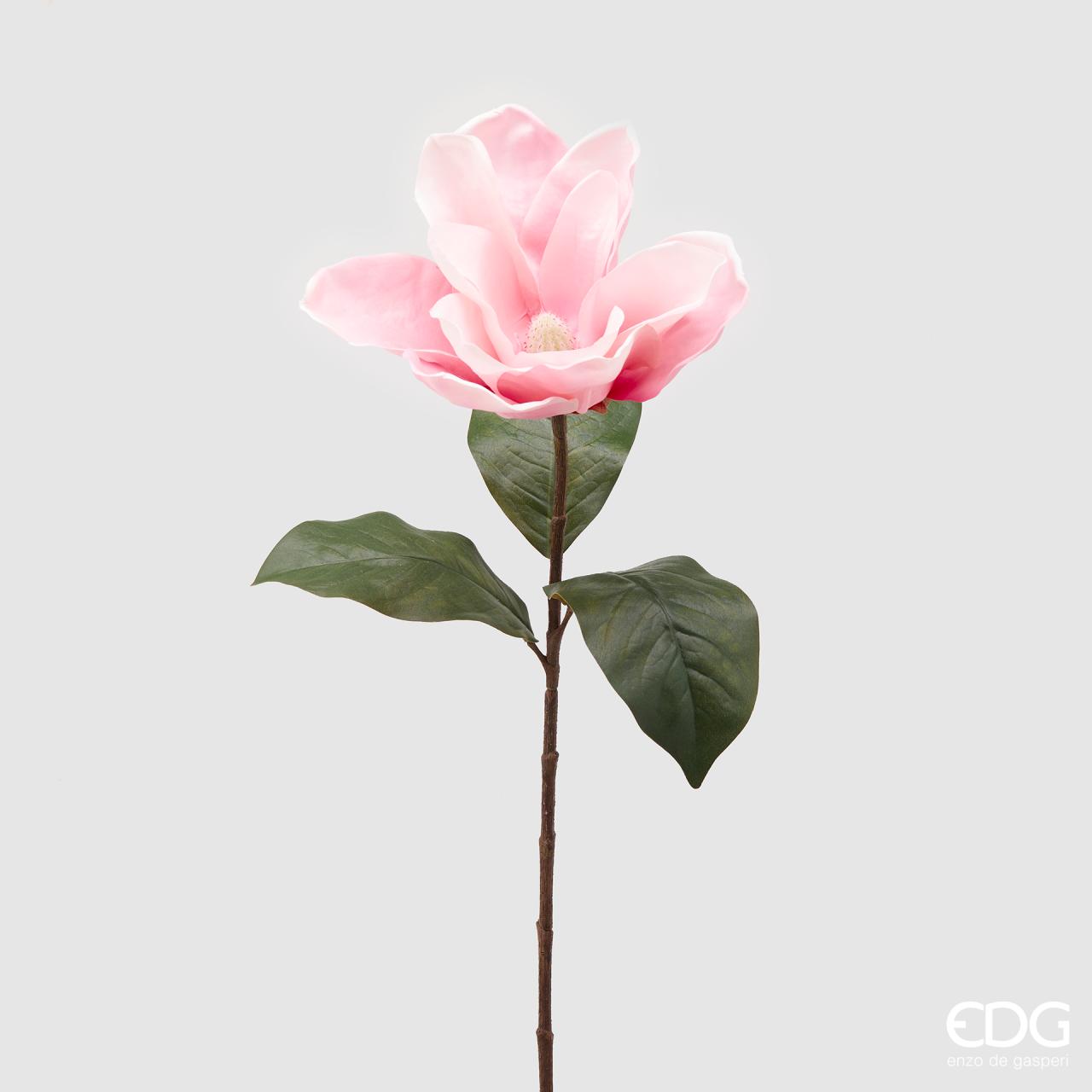 Ramo magnolia rosa - H.70 cm - EDG