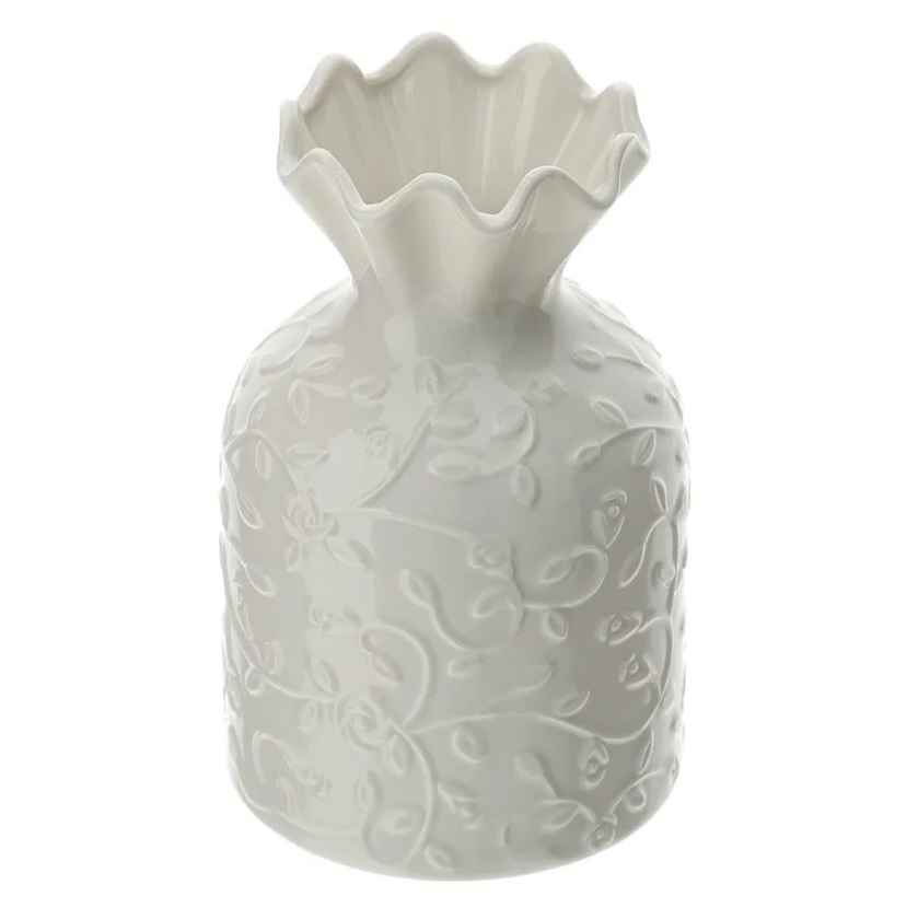 Vasetto porcellana Romance - H.14x9 cm - Hervit