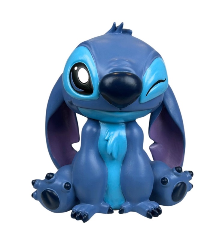 Statua decorativa Stitch in resina - H.20x18 cm - Disney