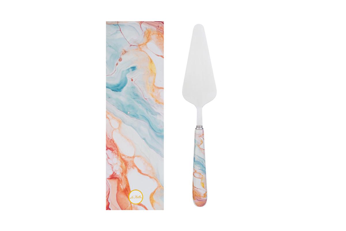 Paletta torta in ceramica Watercolor c/astuccio - H.25 cm - Le Stelle