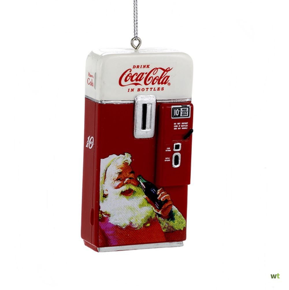 Frigo Coca cola da appendere in resin - 7 cm - Christmas Inspirations