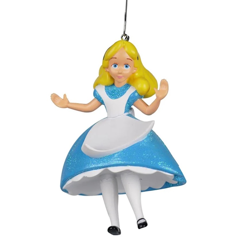 Decorazione natalizia Alice in resina - H.14 cm - Christmas Inspiration