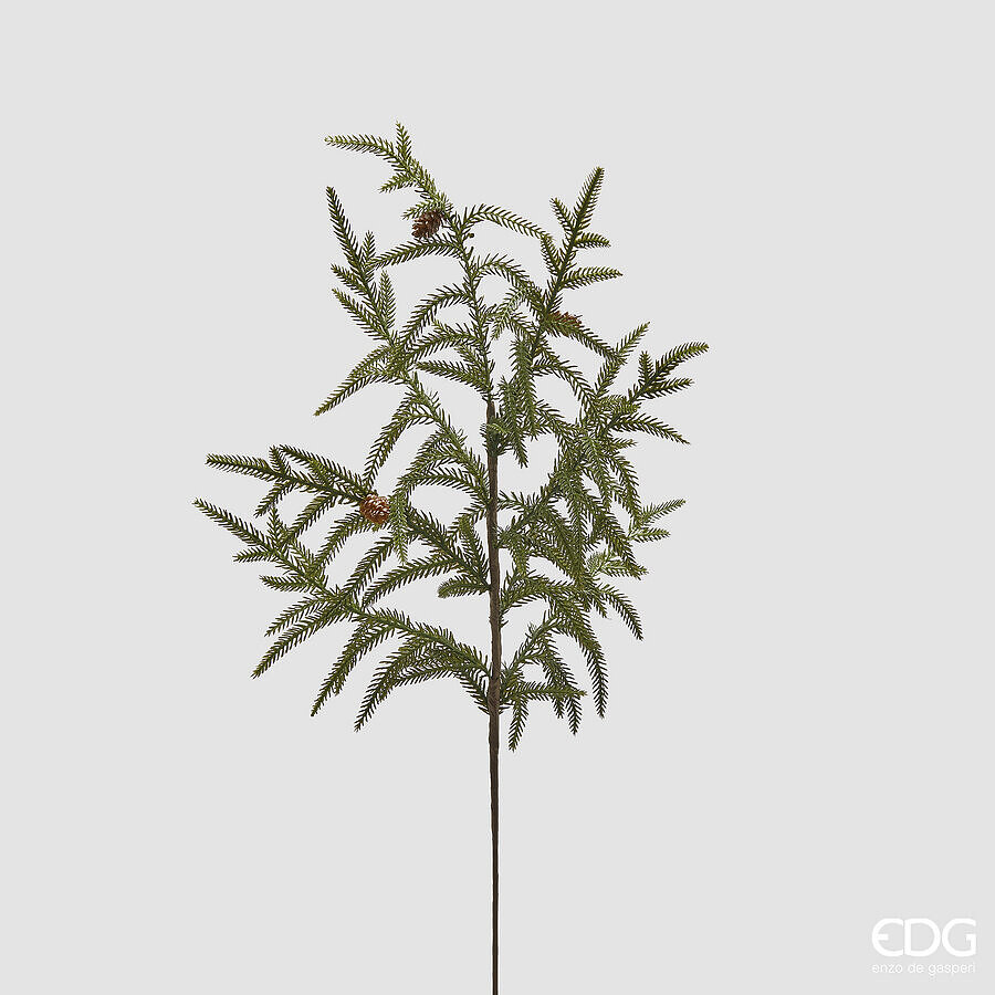 Ramo cryptomeria artificiale - H.68 cm - EDG