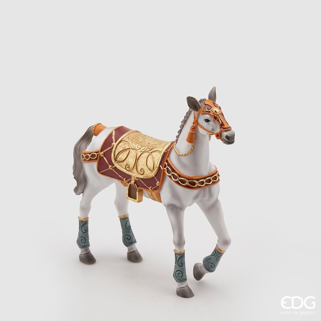 Cavallo in resina - H.22x21 - EDG