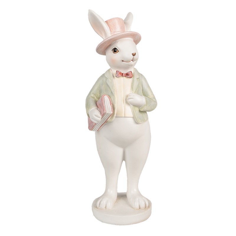 Statua decorativa coniglio in resina - H. 26 cm - Clayre&Eef