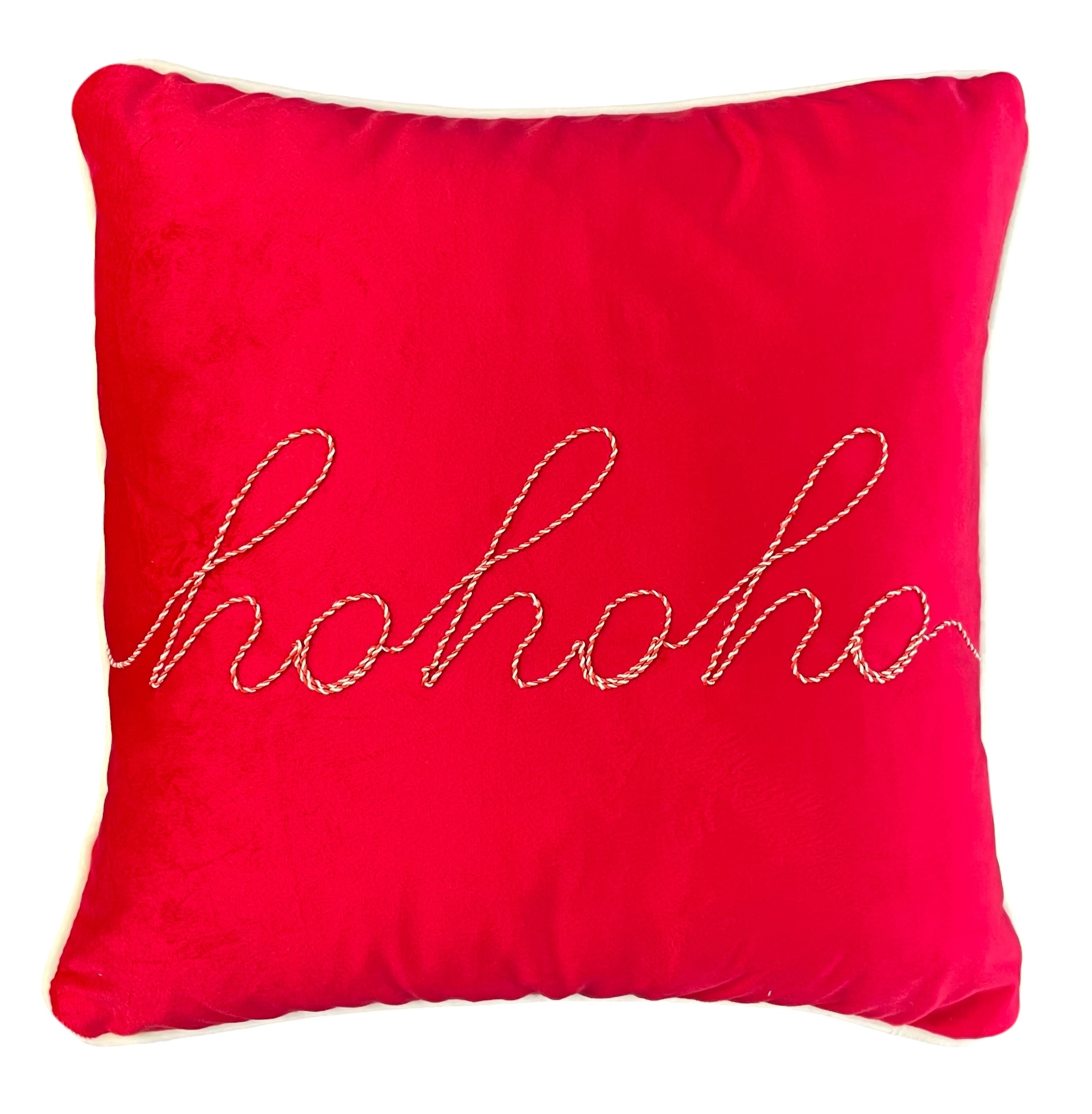 Cuscino quadrato natalizio in velluto FUN CHRISTMAS - 47x47 cm - vari colori -  Clodette