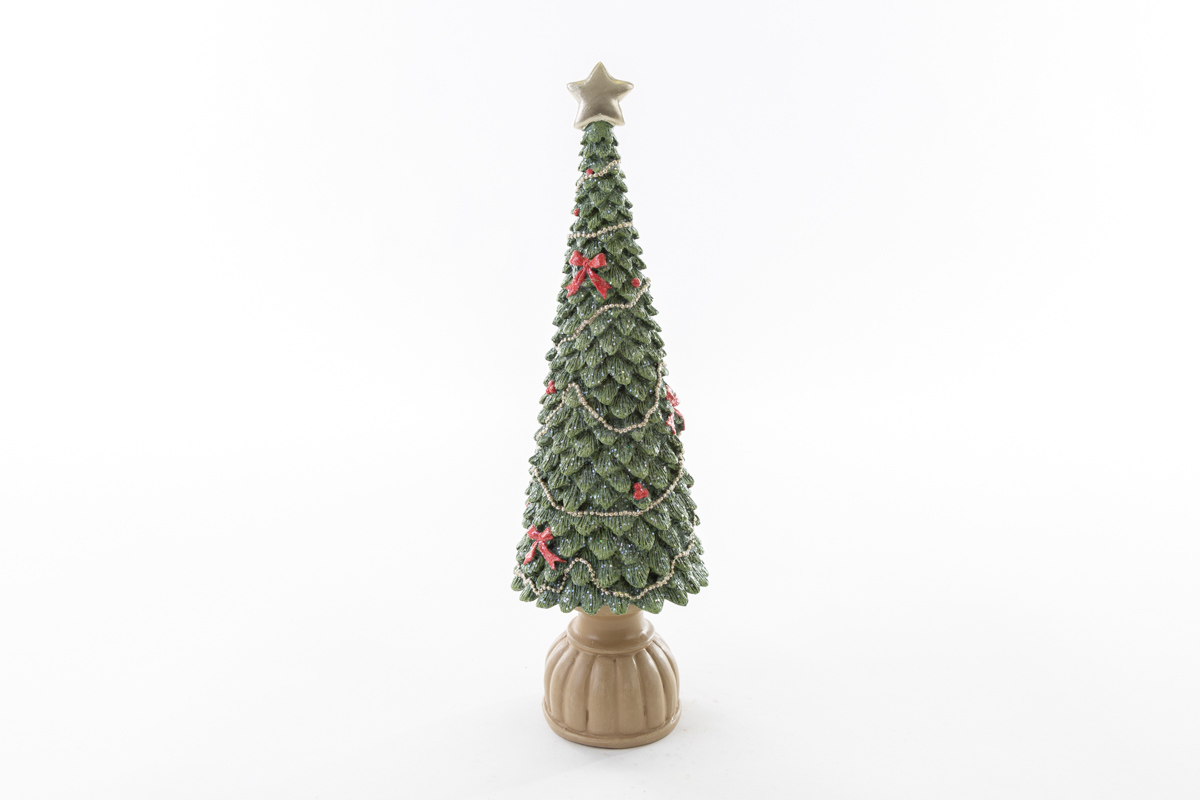 Albero natalizio in resina - H. 35 cm
