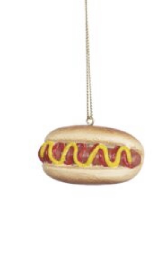 Appendino natalizio  Hotdog  - h. 5 cm  - Goodwill